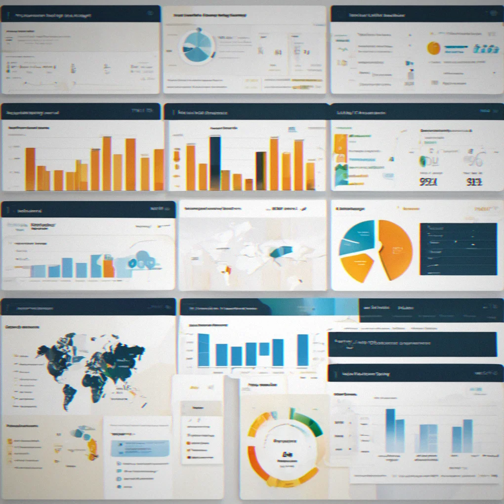 Dashboard showing lead quality metrics and channel performance alignment across a scaling B2B organization
