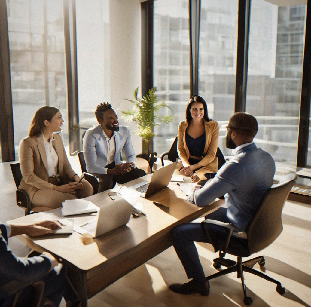 Sales team and marketing team in a meeting connecting positioning frameworks to the actual deal stages and buyer objections they're seeing